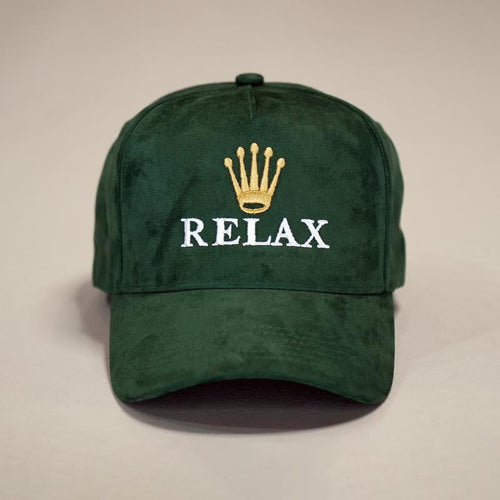 RELAX™ Premium Suede Snapback Cap