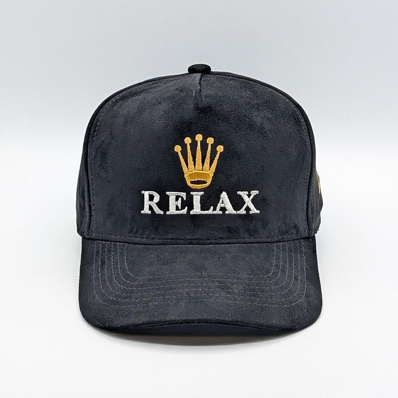 RELAX™ Premium Suede Snapback Cap