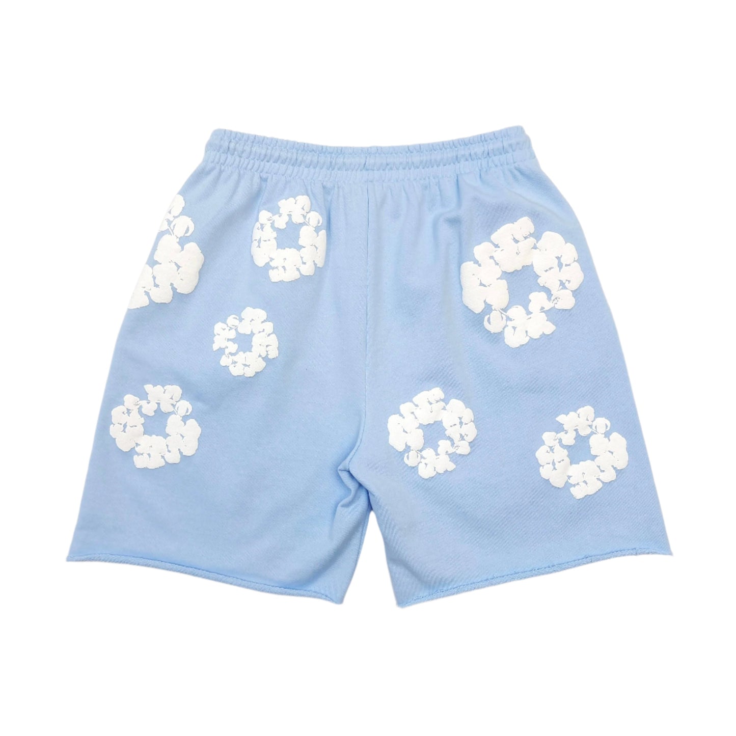 Denim Tears Cotton Wreath Shorts Powder Blue