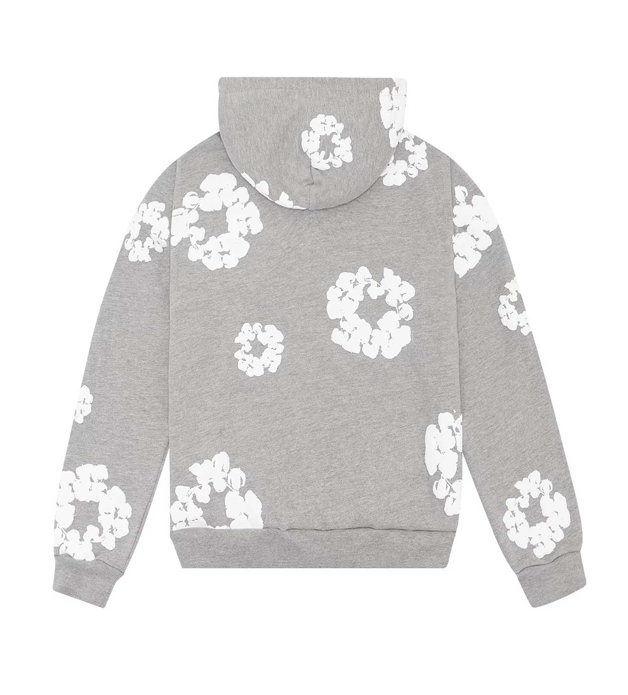 Denim Tears Cotton Wreath Hoodie Grey/White