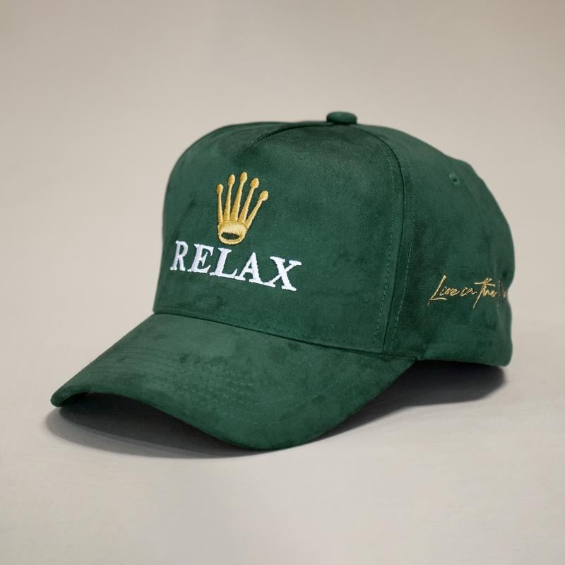 RELAX™ Premium Suede Snapback Cap