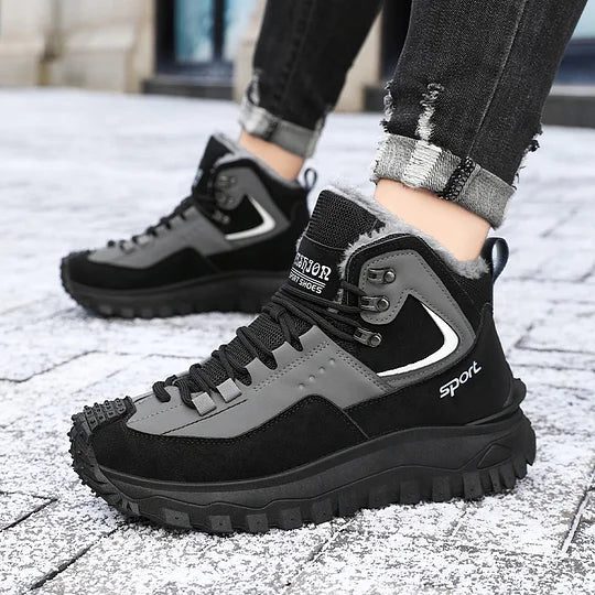 Finessor® Men’s Hiking & Work Boots – Durable, Waterproof, and Insulated for Winter