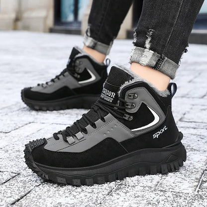 Finessor® Men’s Hiking & Work Boots – Durable, Waterproof, and Insulated for Winter