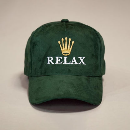 RELAX™ Premium Suede Snapback Cap
