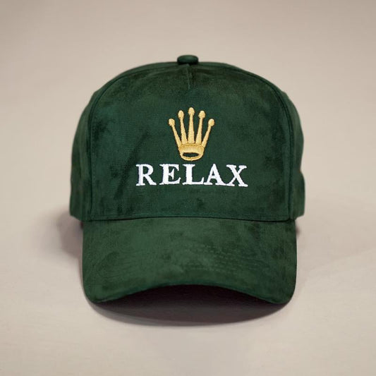 RELAX™ Premium Suede Snapback Cap