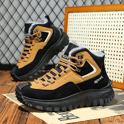 Finessor® Men’s Hiking & Work Boots – Durable, Waterproof, and Insulated for Winter