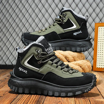 Finessor® Men’s Hiking & Work Boots – Durable, Waterproof, and Insulated for Winter