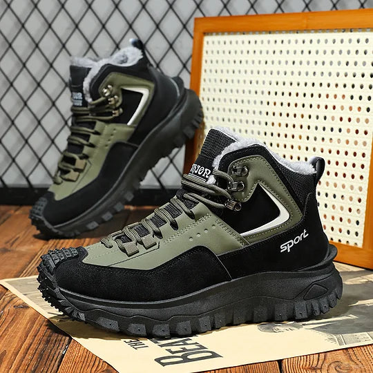 Finessor® Men’s Hiking & Work Boots – Durable, Waterproof, and Insulated for Winter