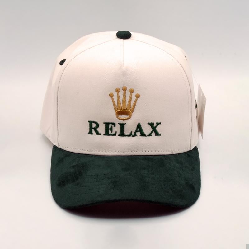 RELAX™ Premium Suede Snapback Cap