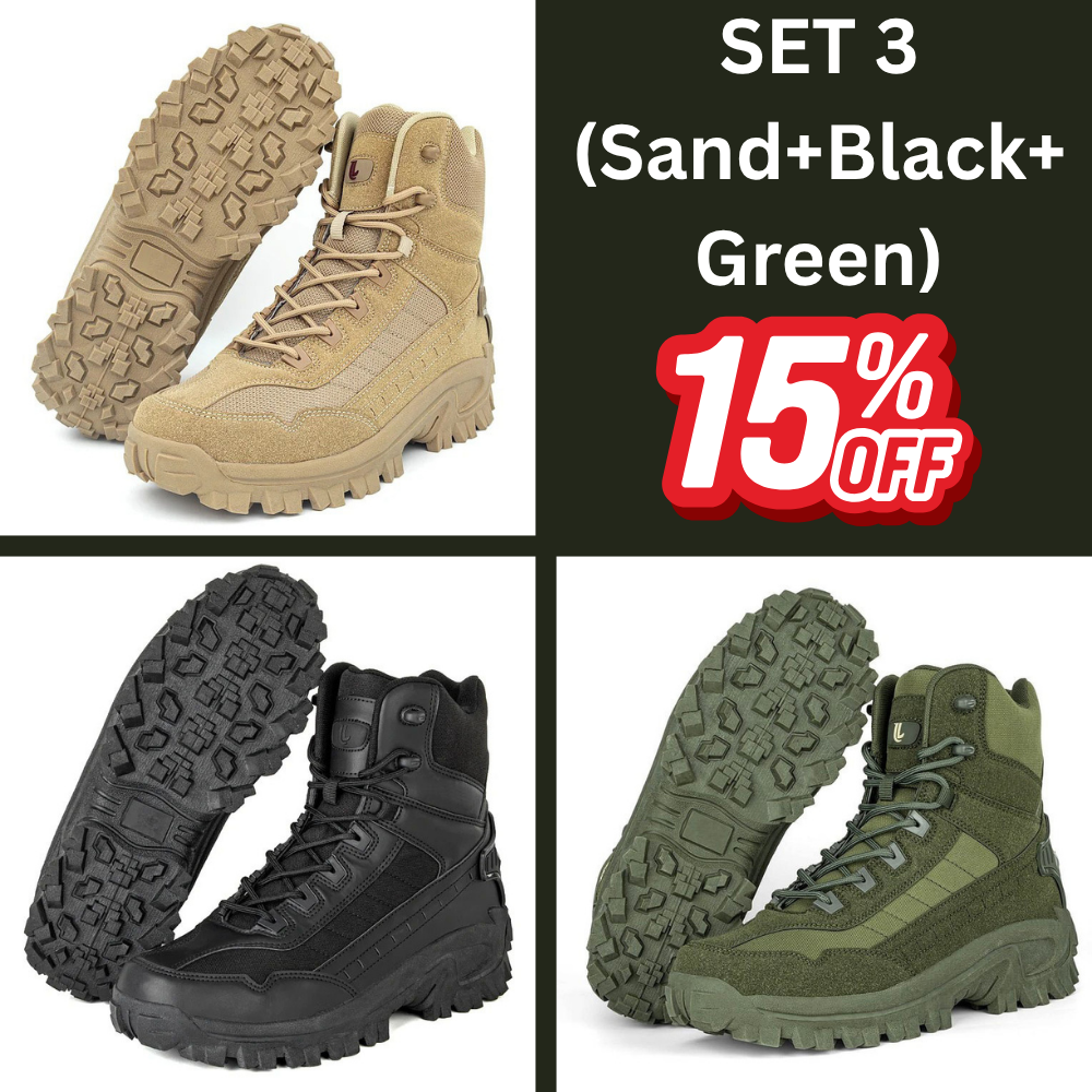 Finessor® Orthopedic Work Boots – Waterproof, Anti-Slip & Anti-Sprain