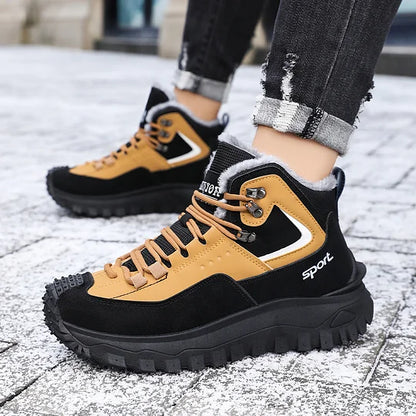 Finessor® Men’s Hiking & Work Boots – Durable, Waterproof, and Insulated for Winter