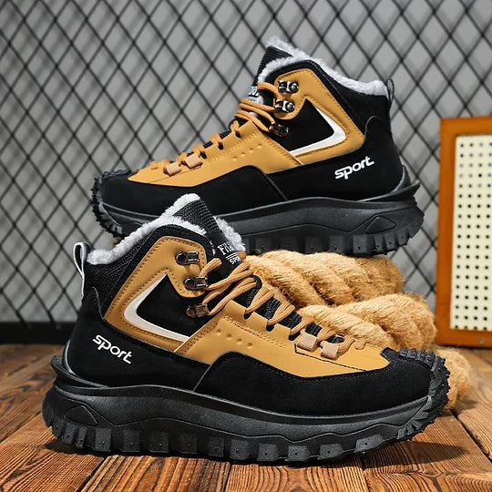 Finessor® Men’s Hiking & Work Boots – Durable, Waterproof, and Insulated for Winter