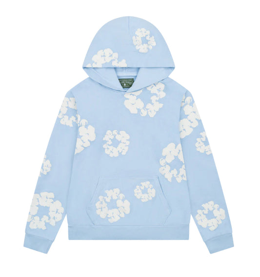 Denim Tears The Cotton Wreath Hoodie Powder Blue