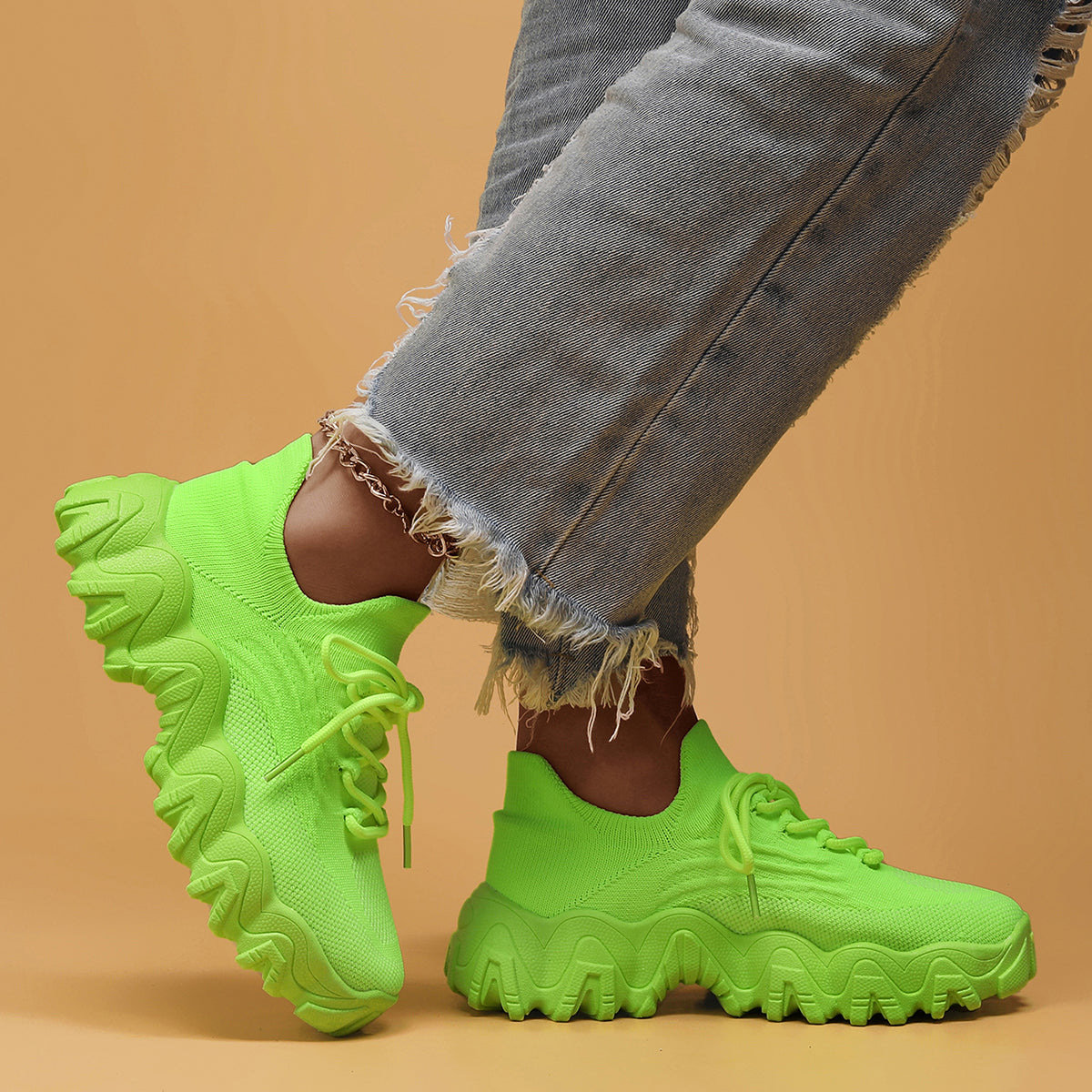 Orthopedic Shoes Pro Women's Classic (Lime Green)