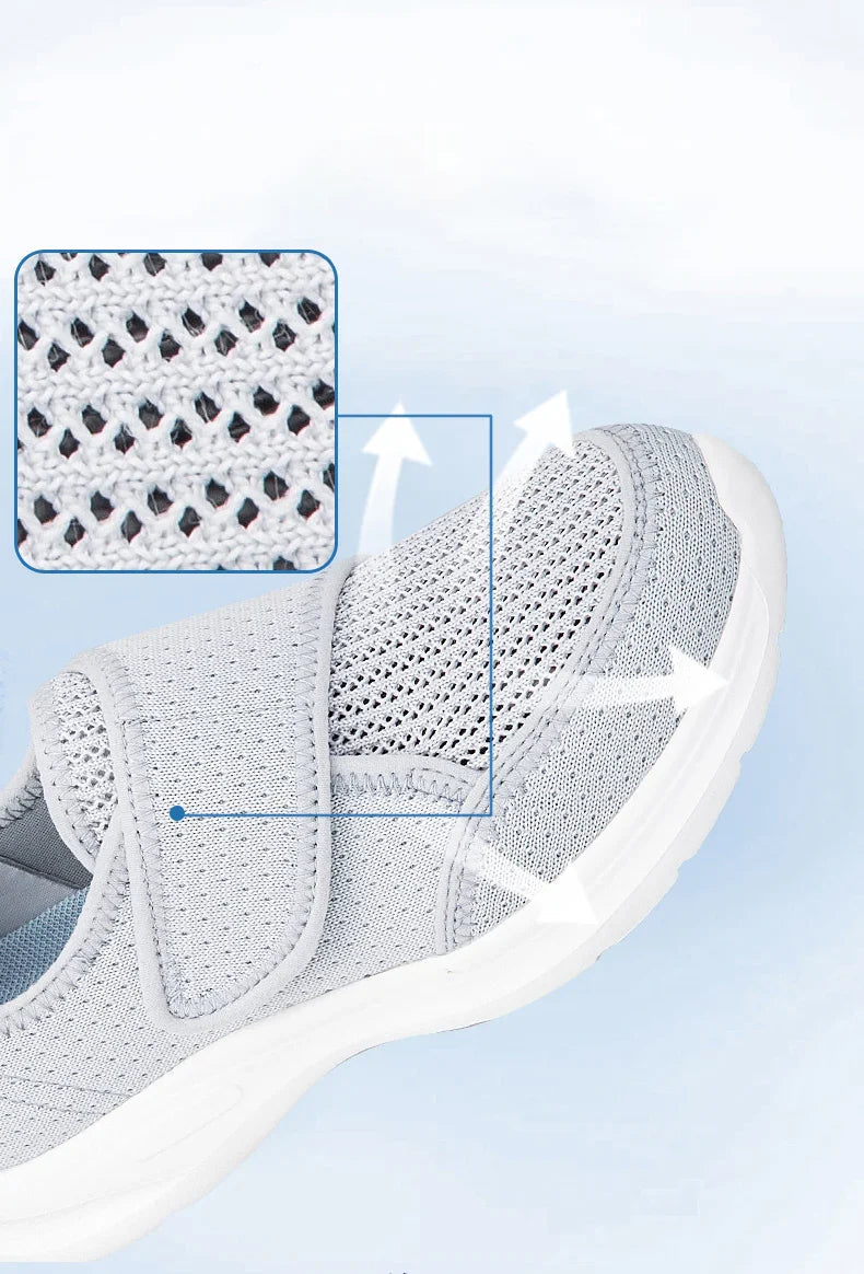 Orthopedics Extra-Wide Feet Swollen Walking Shoes
