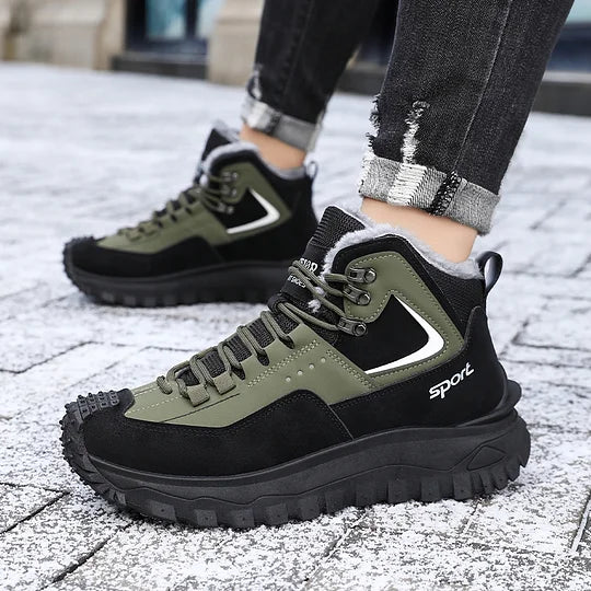 Finessor® Men’s Hiking & Work Boots – Durable, Waterproof, and Insulated for Winter