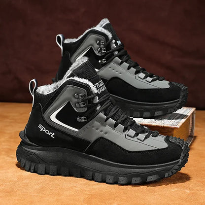 Finessor® Men’s Hiking & Work Boots – Durable, Waterproof, and Insulated for Winter